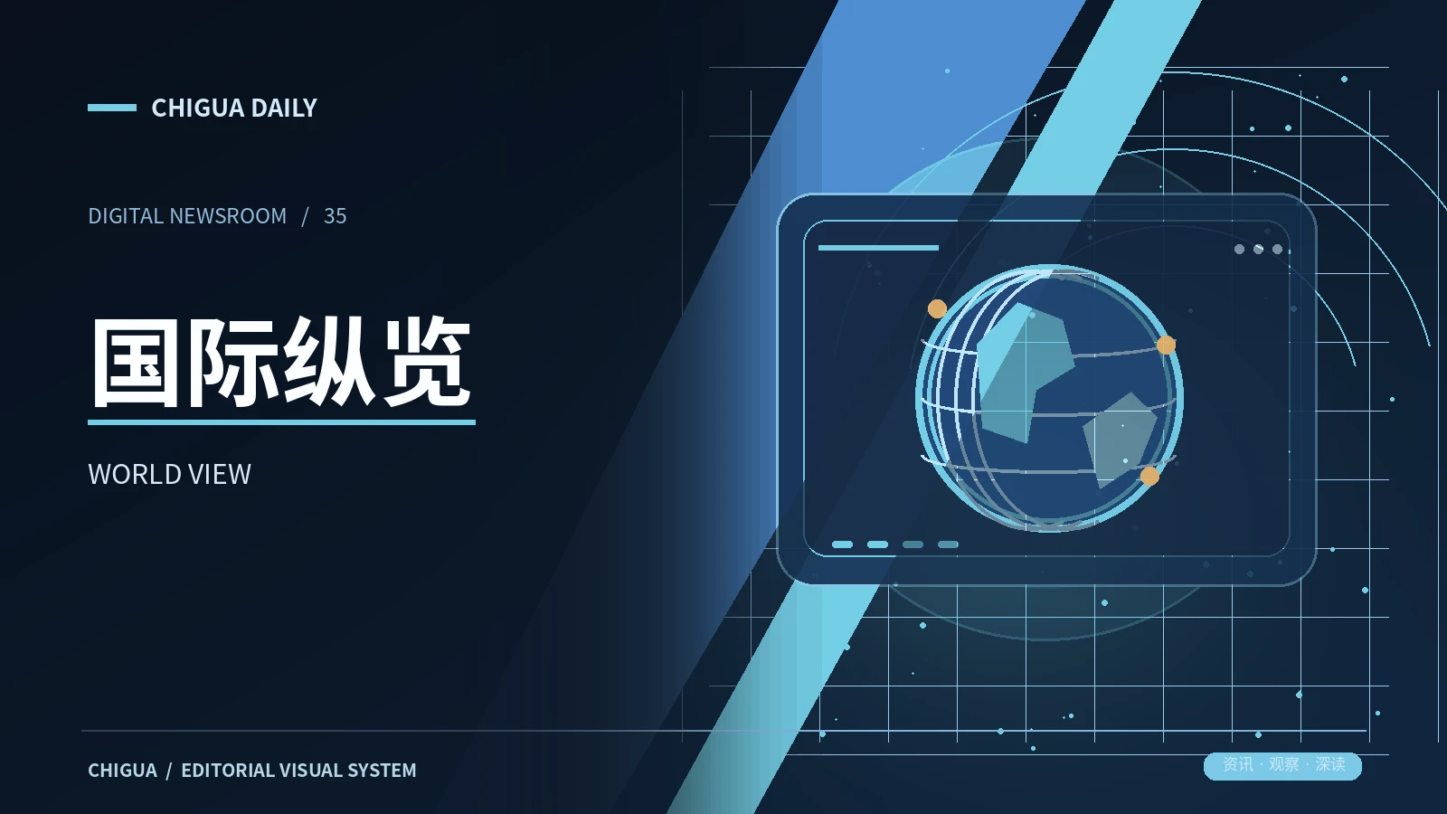 阅读国际新闻时的三个坐标 主题配图